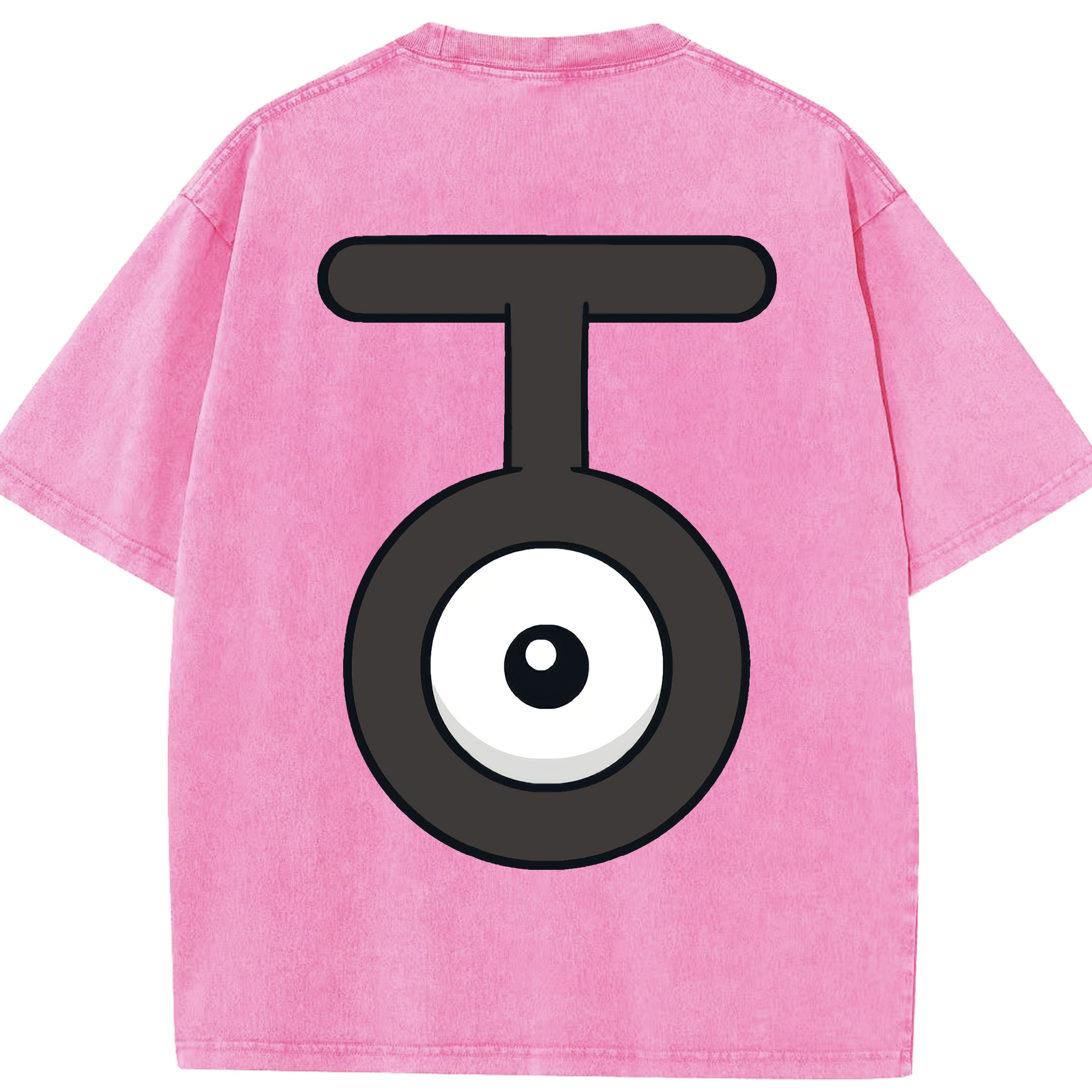 （画像用） ポケットモンスター Pokémon 綿100% ヴィンテージ風 半袖Tシャツ（背面プリント）